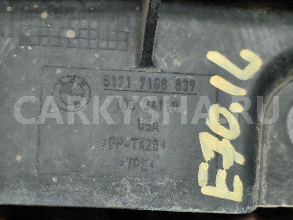 Пылезащитная кромка BMW X5 