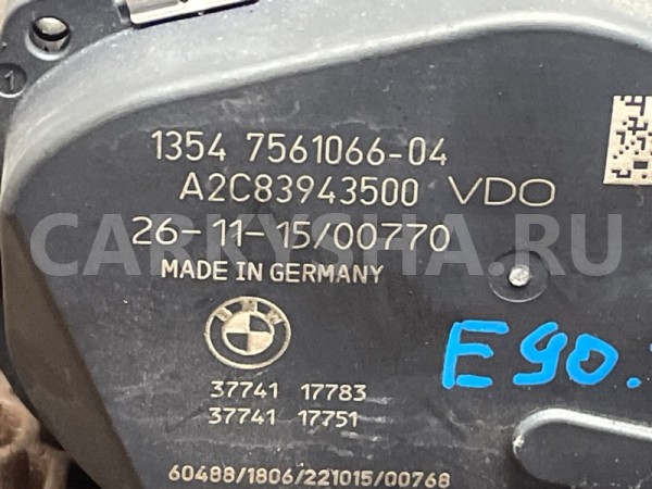 Дроссельная заслонка BMW 3er 