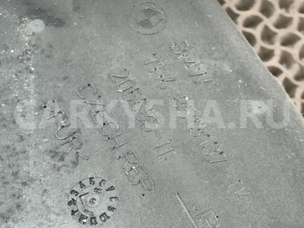 Шумоизоляция двигателя BMW X1 