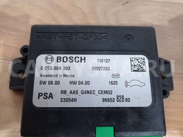 блок управления парктрониками Citroen C4 