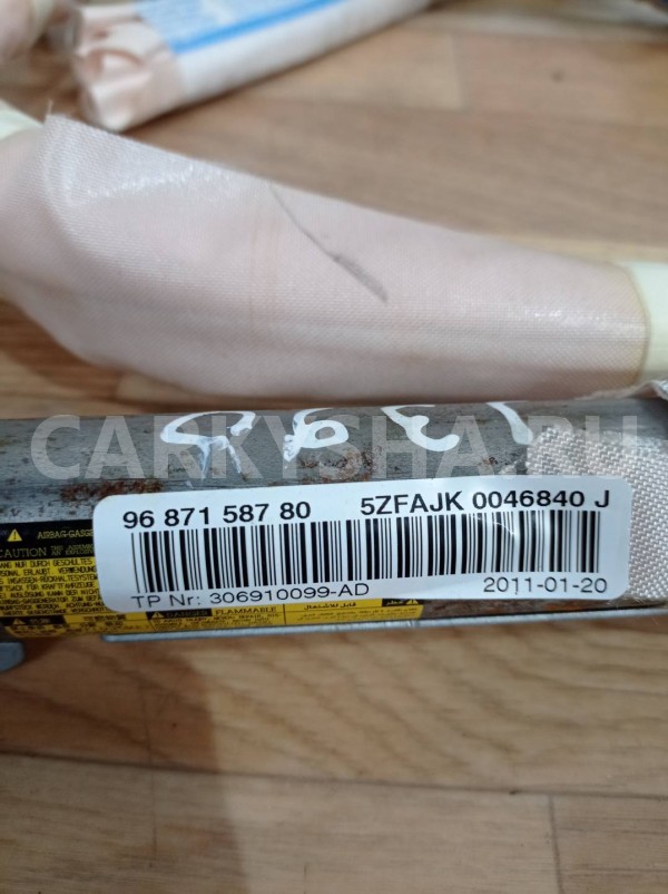 подушка безопасности боковая (шторка) левая Citroen C4 