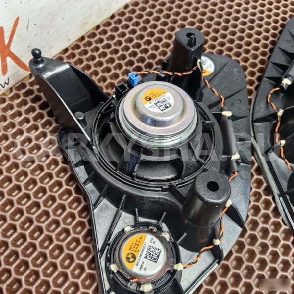 Кронштейны динамиков в обшивке BMW X3 