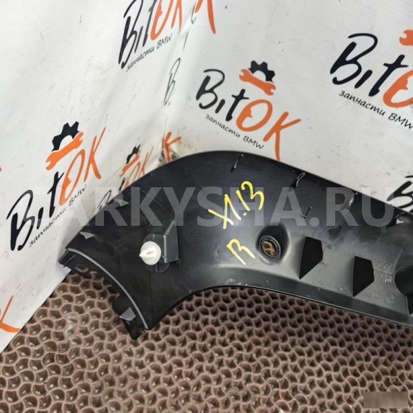 Облицовка багажника BMW X1 