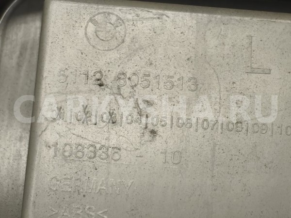 Кронштейн бампера BMW X1 оригинальный номер 51 12 8 051 513, 51 12 8 051 513, 51128051513, 8051513