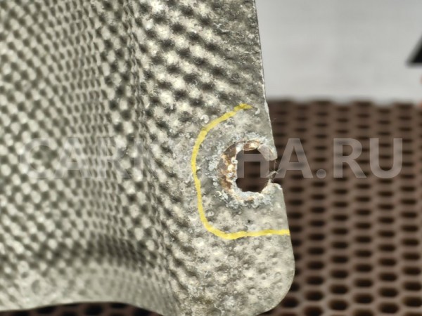 Термоэкран выхлопа BMW X1 