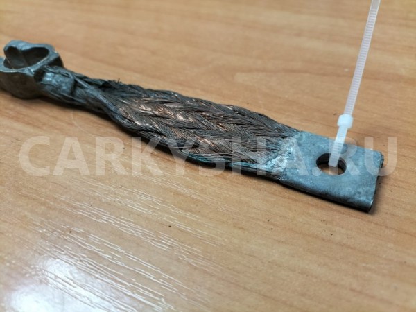 Клемма АКБ минус (короткая) Toyota Carina E AТ191 Toyota Carina 