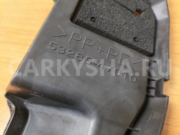 Дефлектор (воздуховод) радиатора правый Toyota Toyota Prius оригинальный номер 5328547010