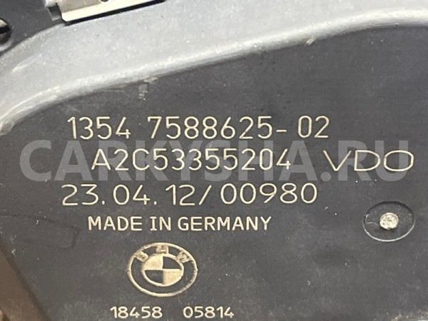 Дроссельная заслонка BMW X3 