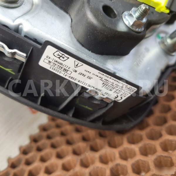 Подушка безопасности в руль BMW X3 