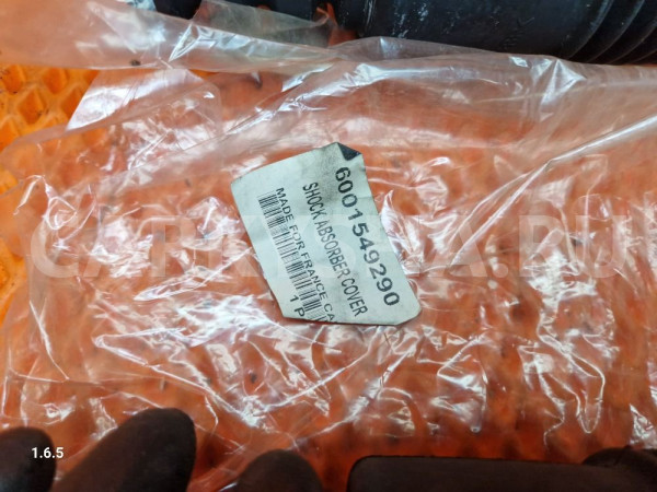 Пыльник перед. аморт пара Renault sandero 1 logan Renault 20 оригинальный номер 6001549290