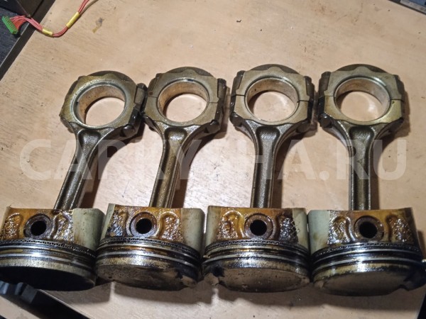 Шатун Рено поршень Renault Megane оригинальный номер К4М  К9К