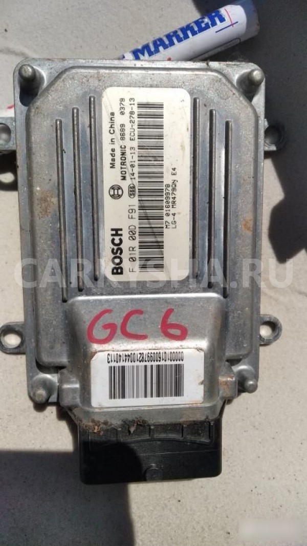 Эбу Geely GC6 I (2014—2016) Geely GC6 оригинальный номер F 01R 00D F91