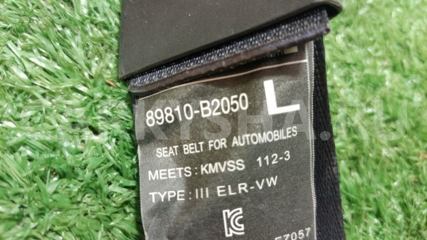 Ремень безопасности задний левый Kia Soul II (2013—2016) Kia Soul оригинальный номер 89810B2050