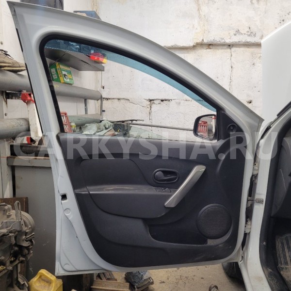 Дверь Renault Logan 2015 801012479R L8MV K7MA812, передняя левая Renault Logan 