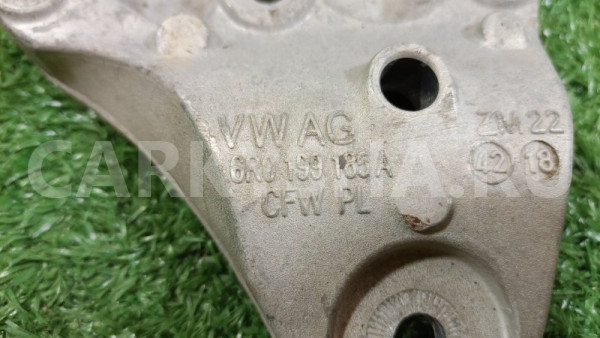 Кронштейн опоры двигателя правый Volkswagen Polo Volkswagen Polo оригинальный номер 6R0199185A